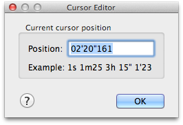 Cursor editor