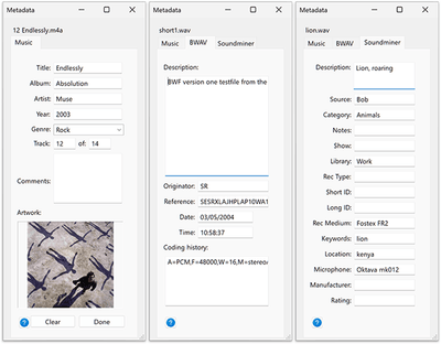 Metadata editor